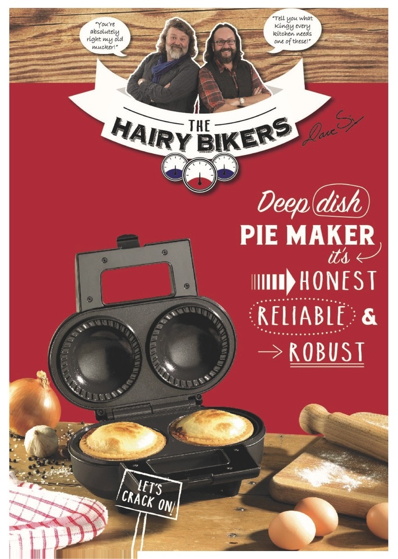 Hairy Bikers SDA1078 manual