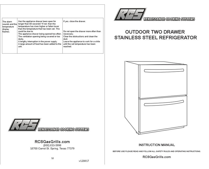 RCS REFR4 instruction manual
