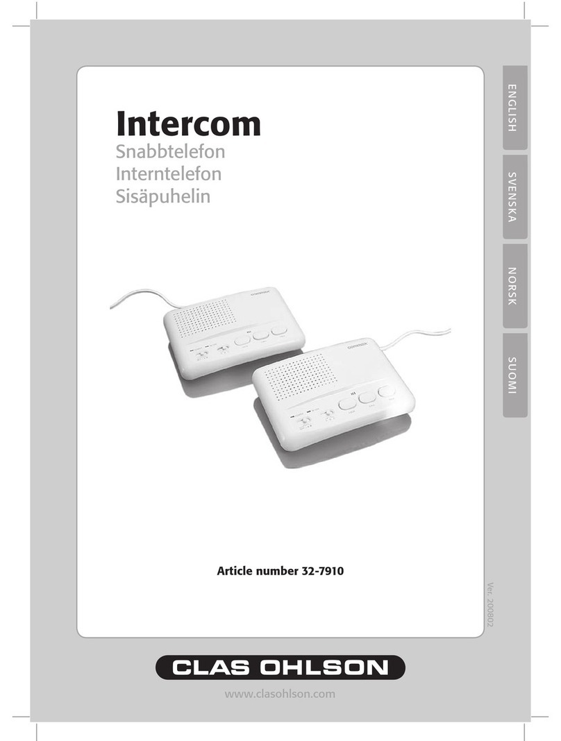 Clas Ohlson 32-7910 User manual