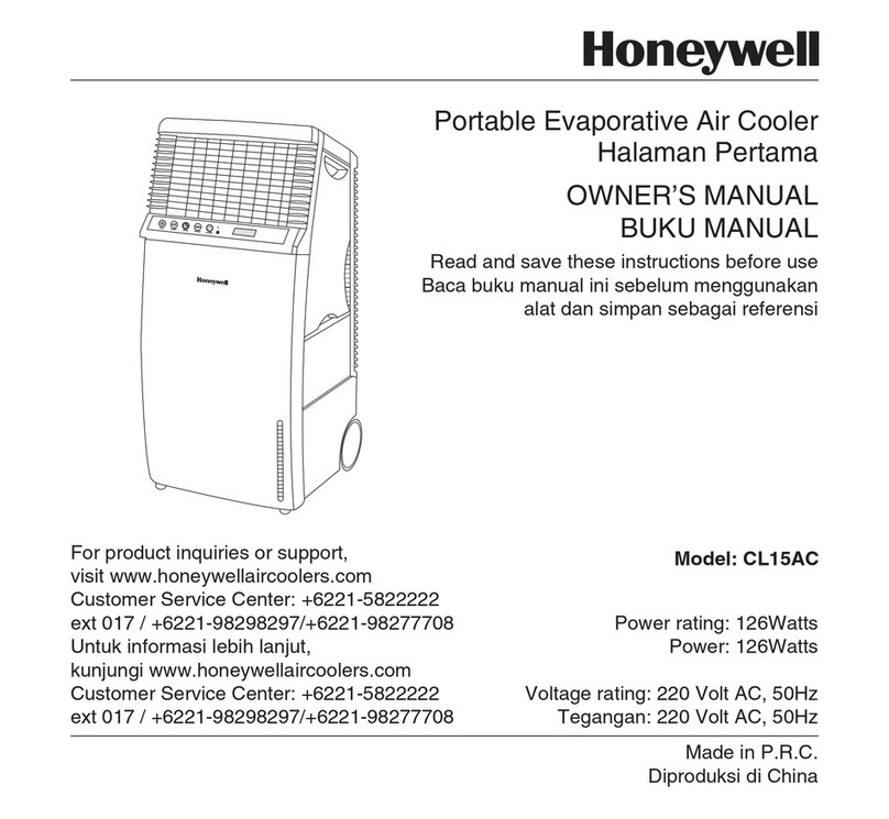 Honeywell CL15AC User manual