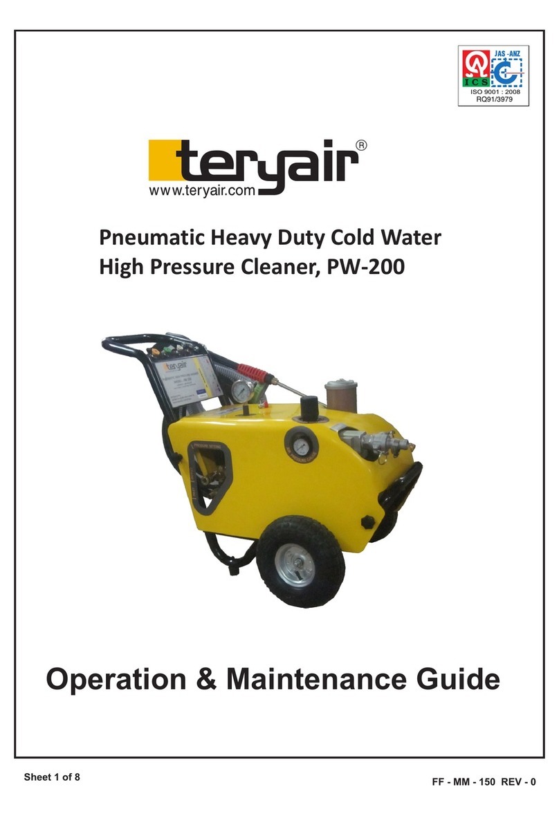Teryair PW-200 Operation & maintenance guide