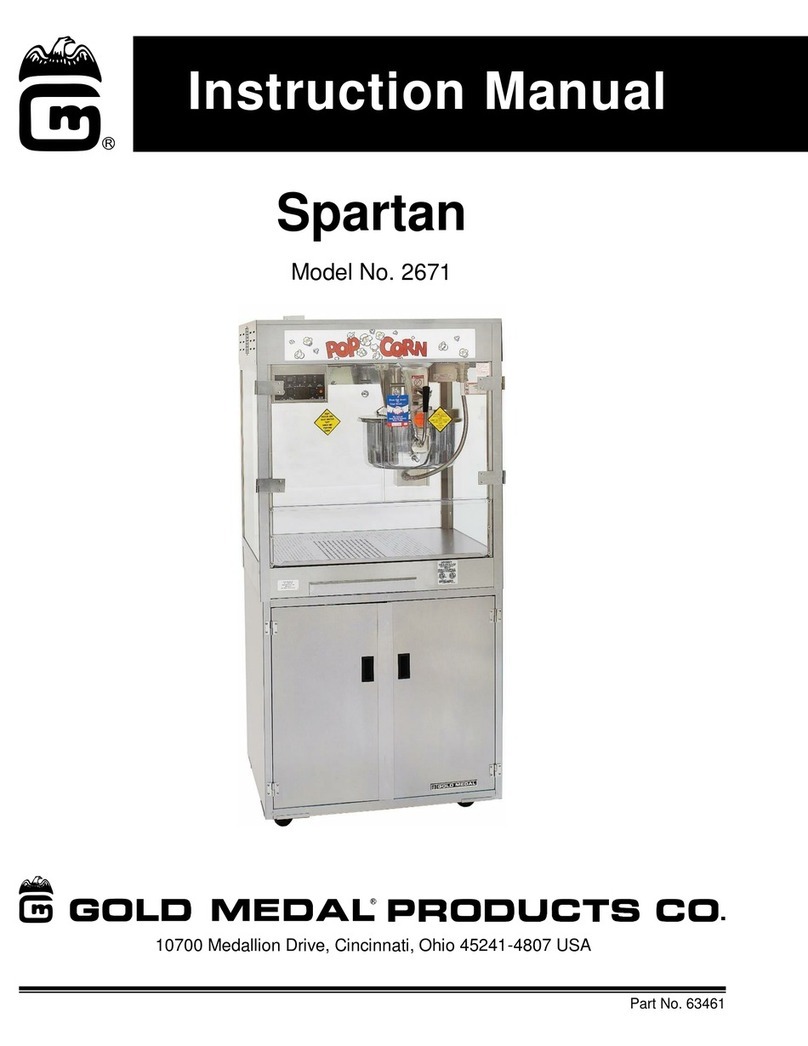 Goldmedal Spartan 2671 User manual Goldmedal Spartan 2671 User manual