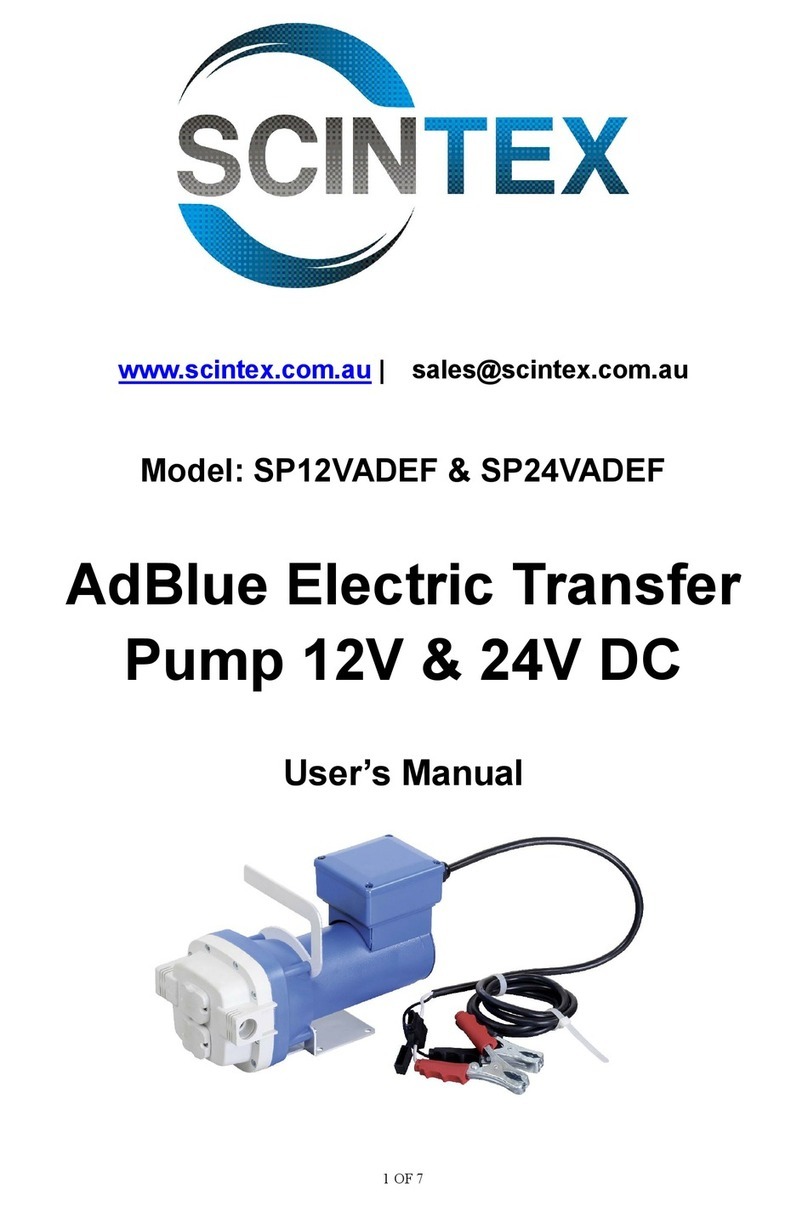 SCINTEX SP12VADEF user manual