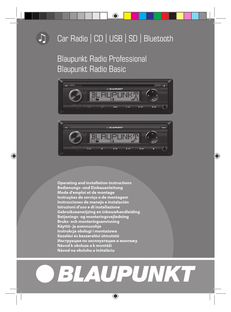 Blaupunkt 1 011 200 344 User manual