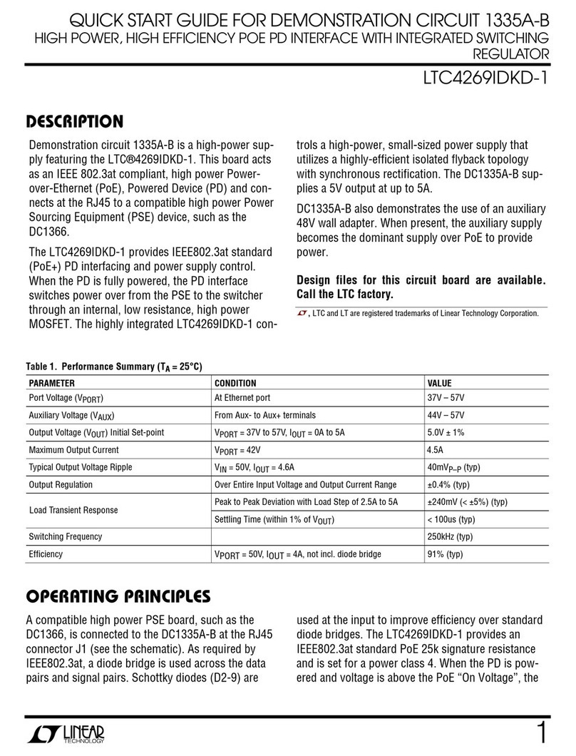 Linear 1335A-B quick start guide