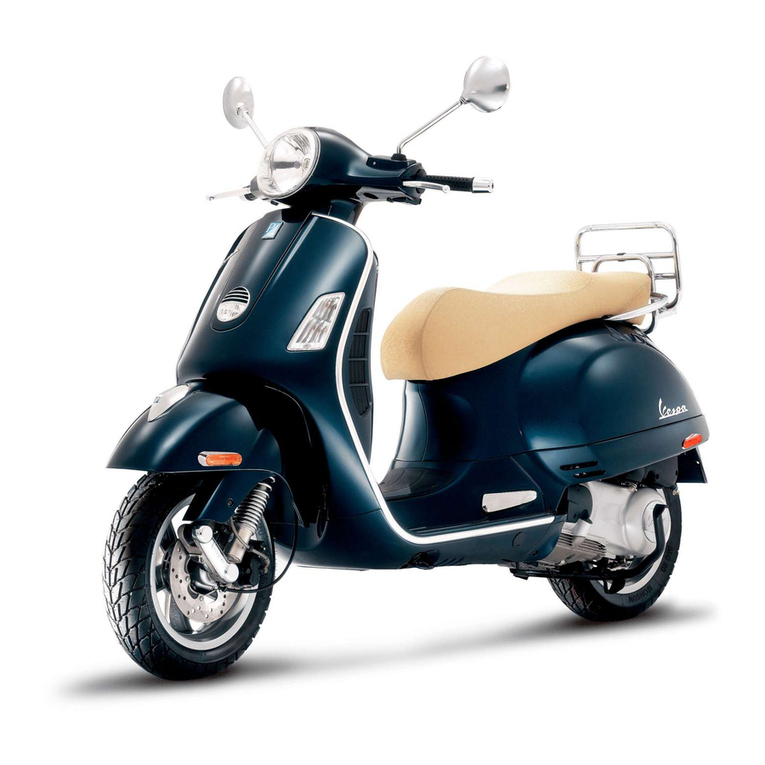 VESPA GTS 300 i.e. manual