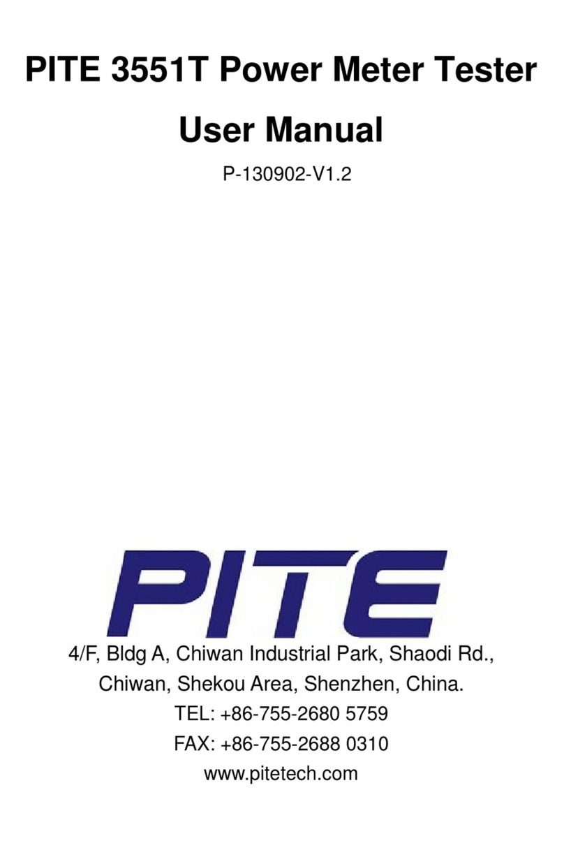 Pite 3551T user manual