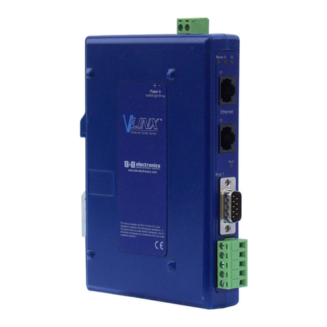 B&B Electronics Vlinx MESR901 User manual