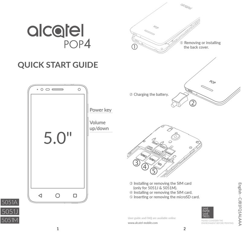 Alcatel 5051A User manual