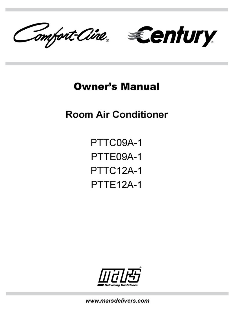 Comfortaire PTTC09A-1 User manual Comfortaire PTTC09A-1 User manual
