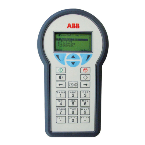 ABB DHH805-A User manual