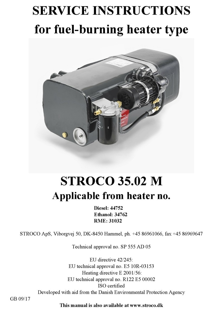 Stroco 35.02 M Operating instructions