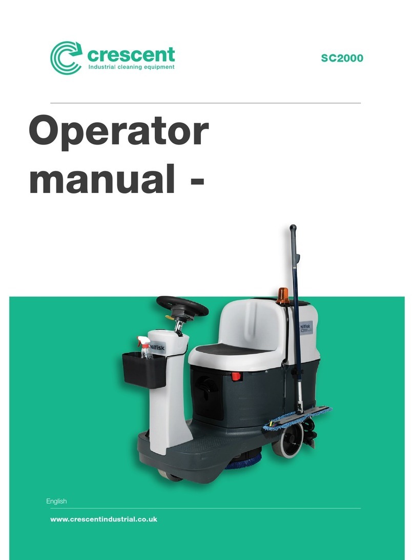 Crescent SC2000 Operator's manual