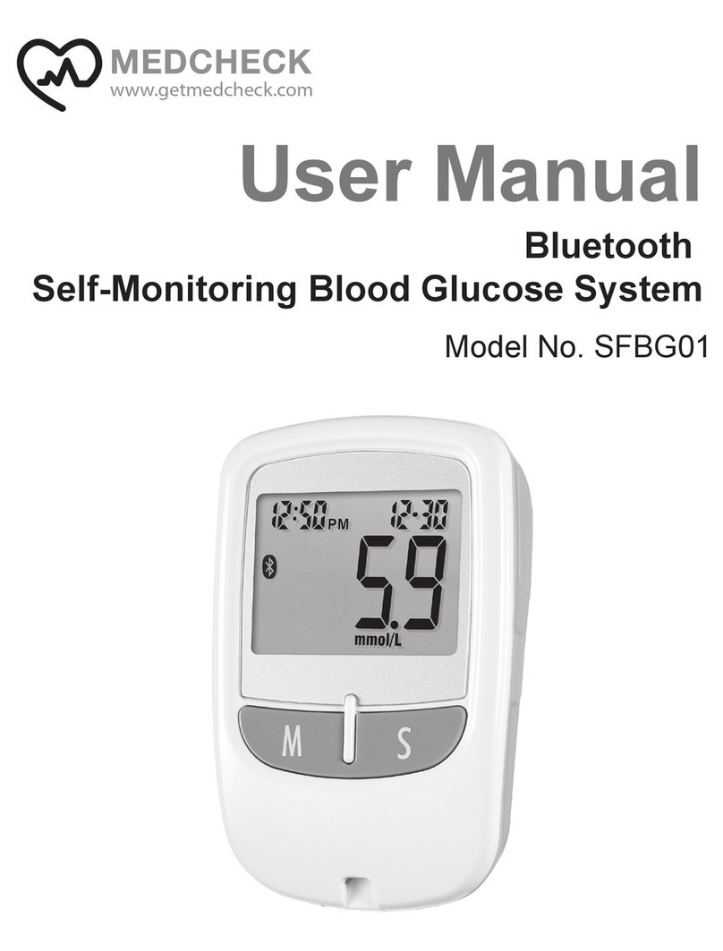 MEDCHECK SFBG01 user manual