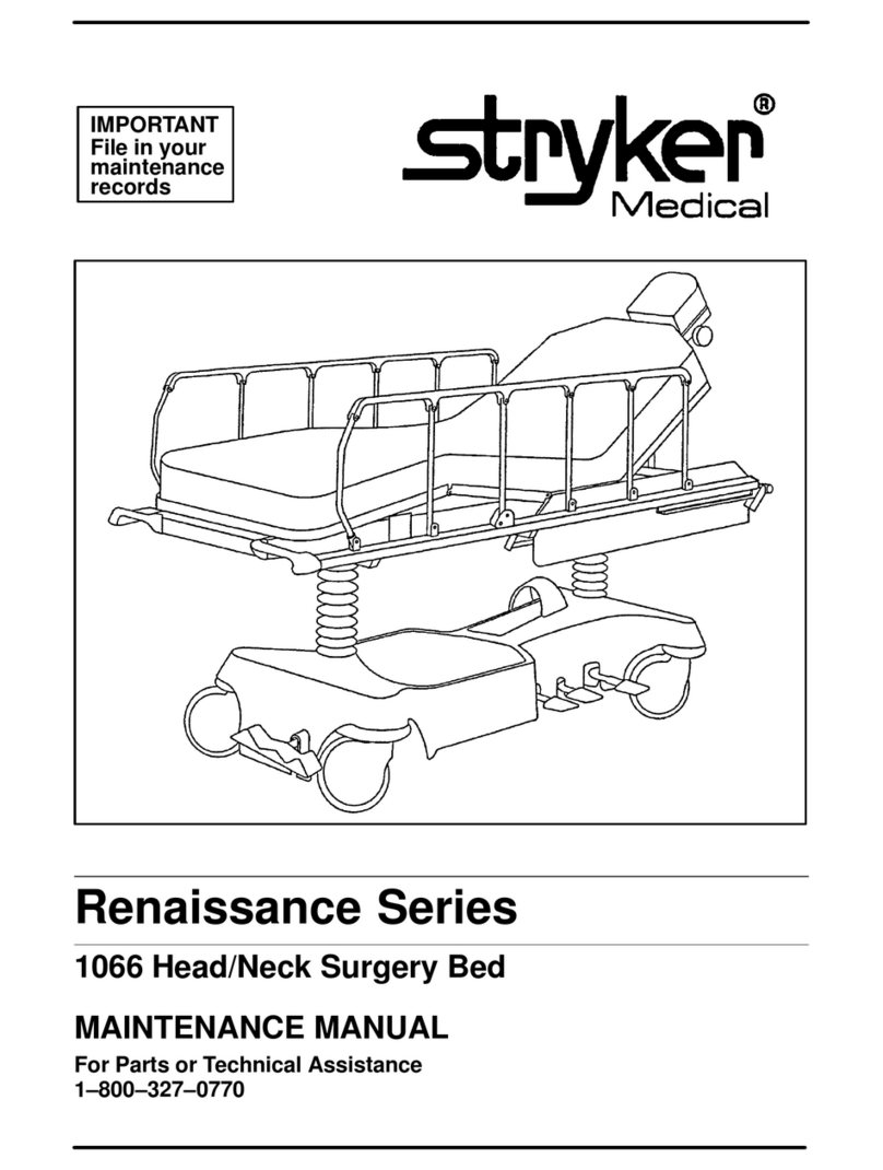 Stryker Renaissance 1066 Maintenance manual
