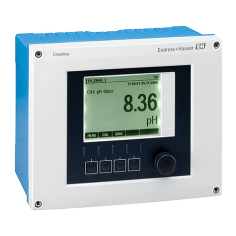 Endress+Hauser Liquiline CM44 series User manual