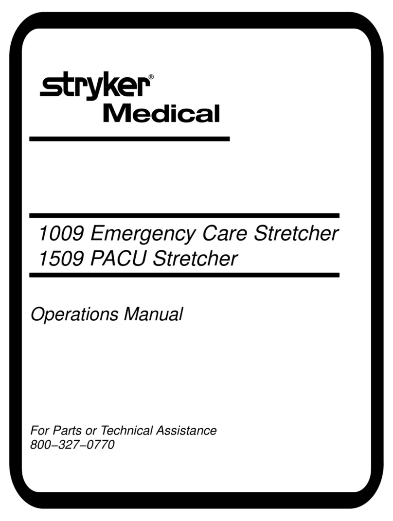 Stryker 1509 Operation manual