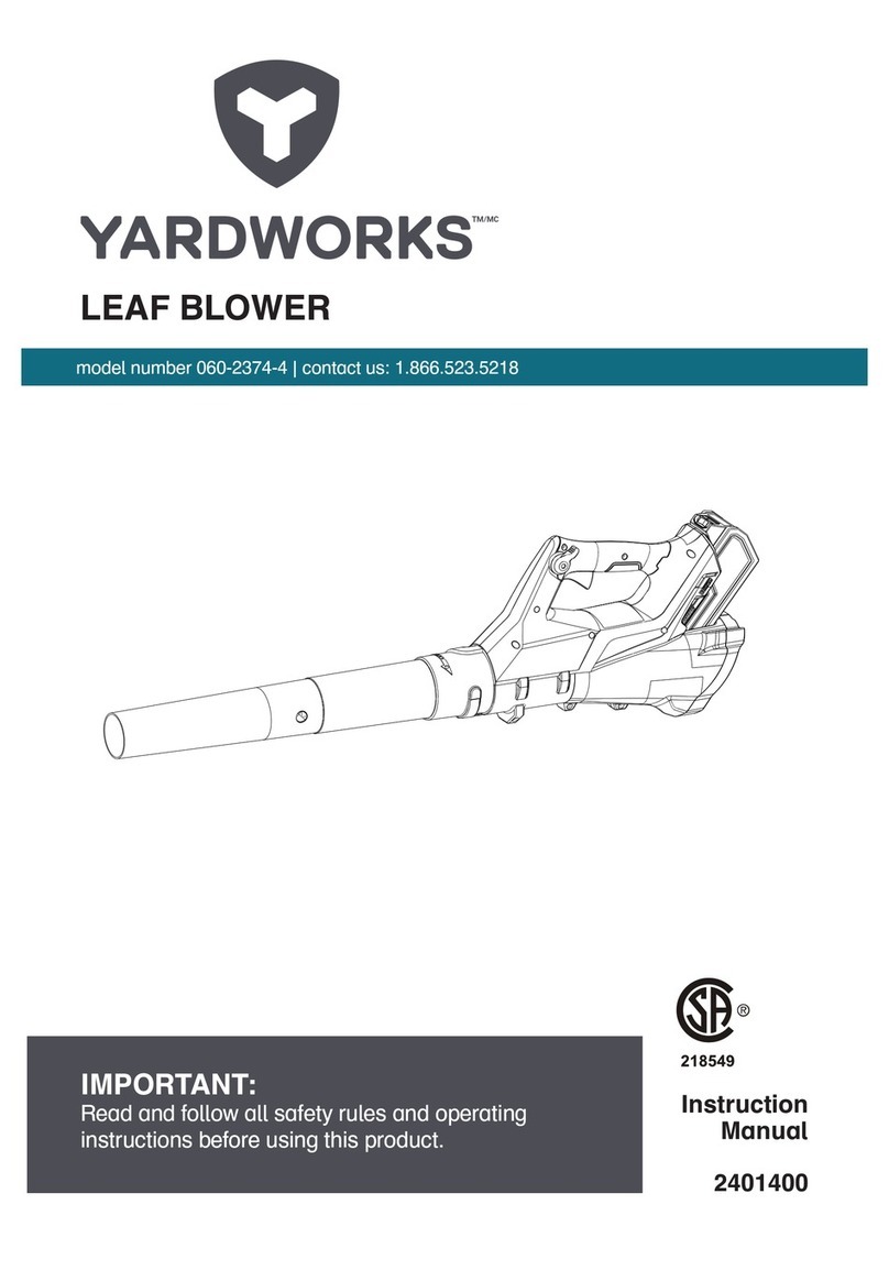 Yard Works 060-2374-4 instruction manual