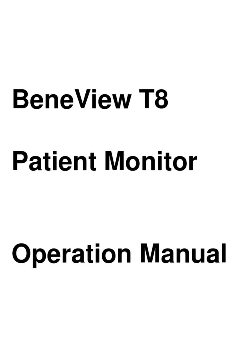 Mindray BeneView T8 User manual