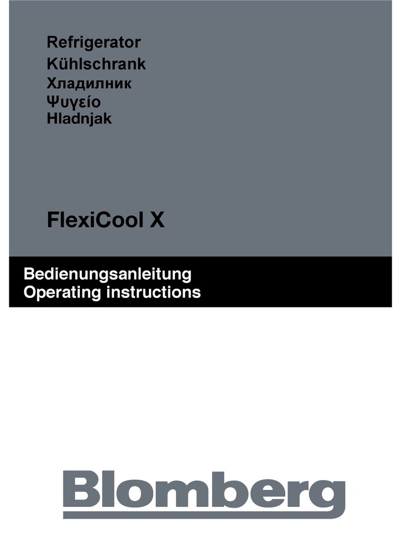 Blomberg FlexiCool X User manual