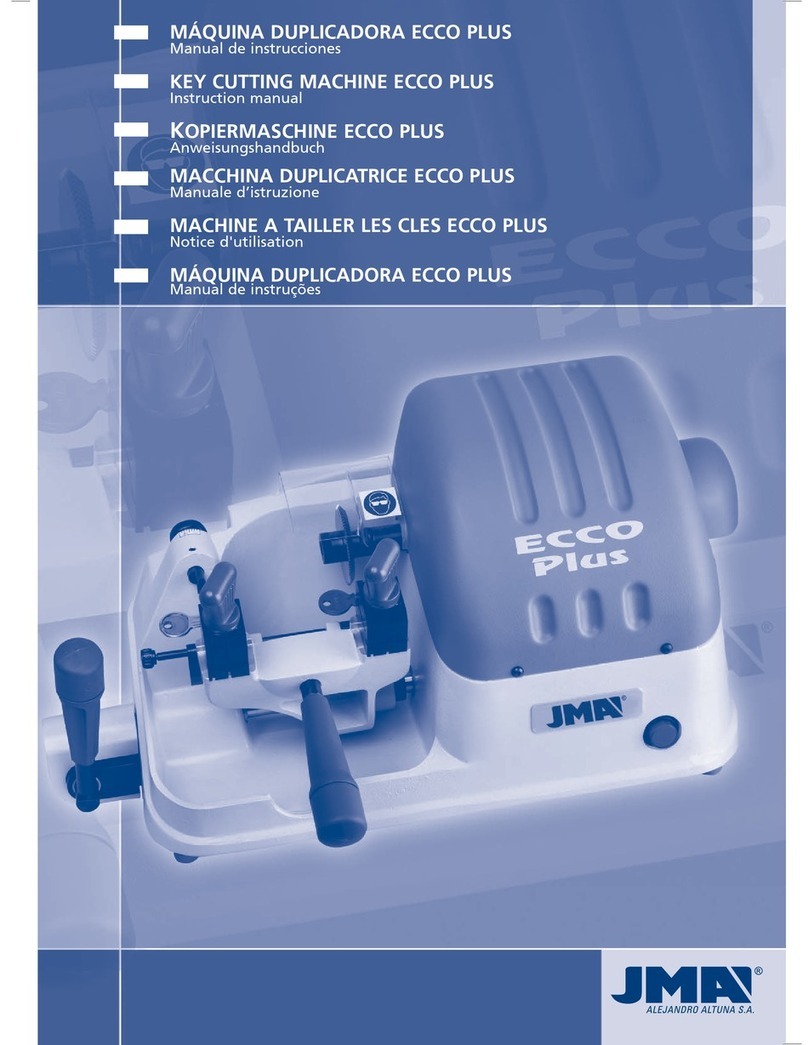 JMA ECCO PLUS User manual