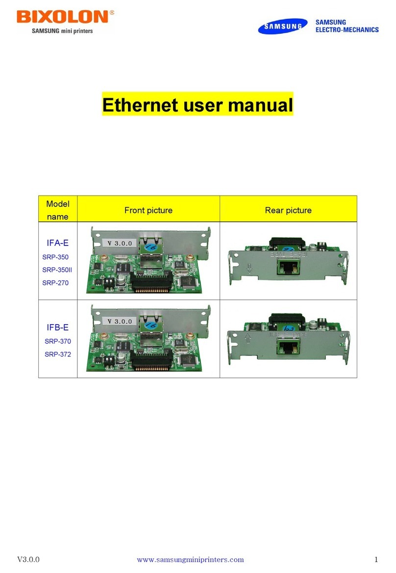 Samsung IFA-E user manual