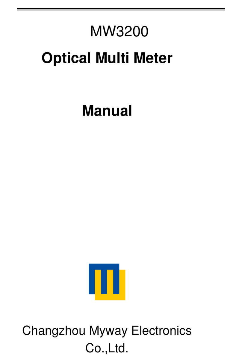 Changzhou Myway Electronics mw3200 manual