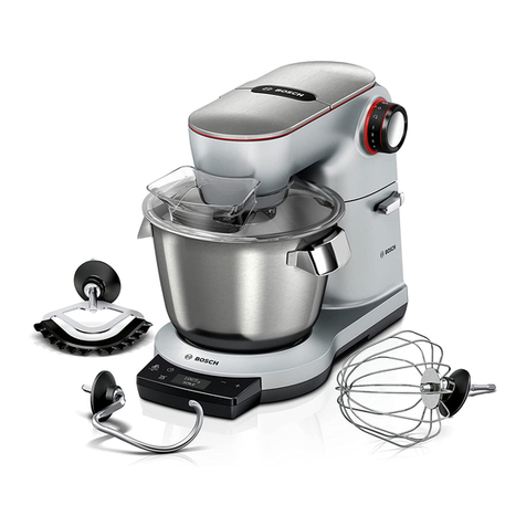 Bosch MUM9 Series User manual Bosch MUM9 Series User manual