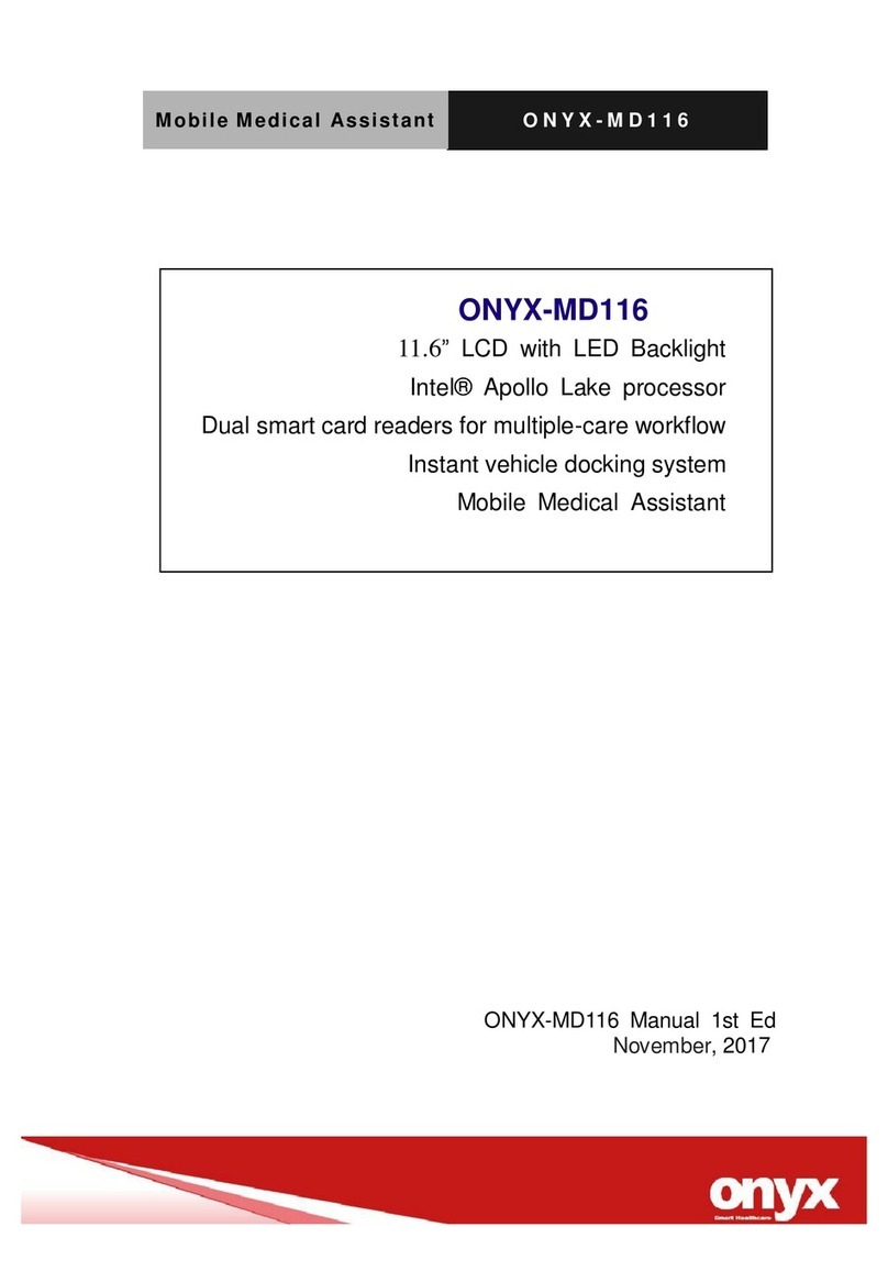 Onyx MD116 User manual