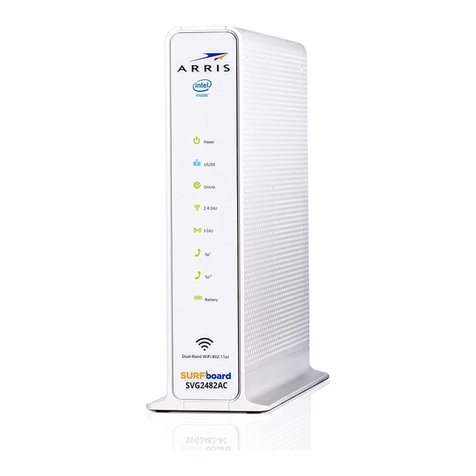 Arris SurfBoard SVG2482AC user guide
