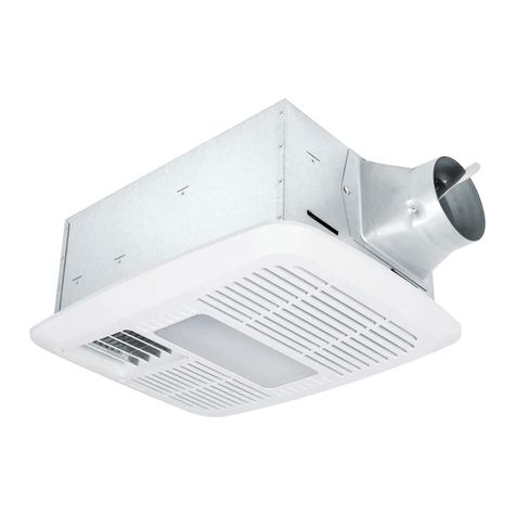 Delta BreezRadiance RAD110LED User manual