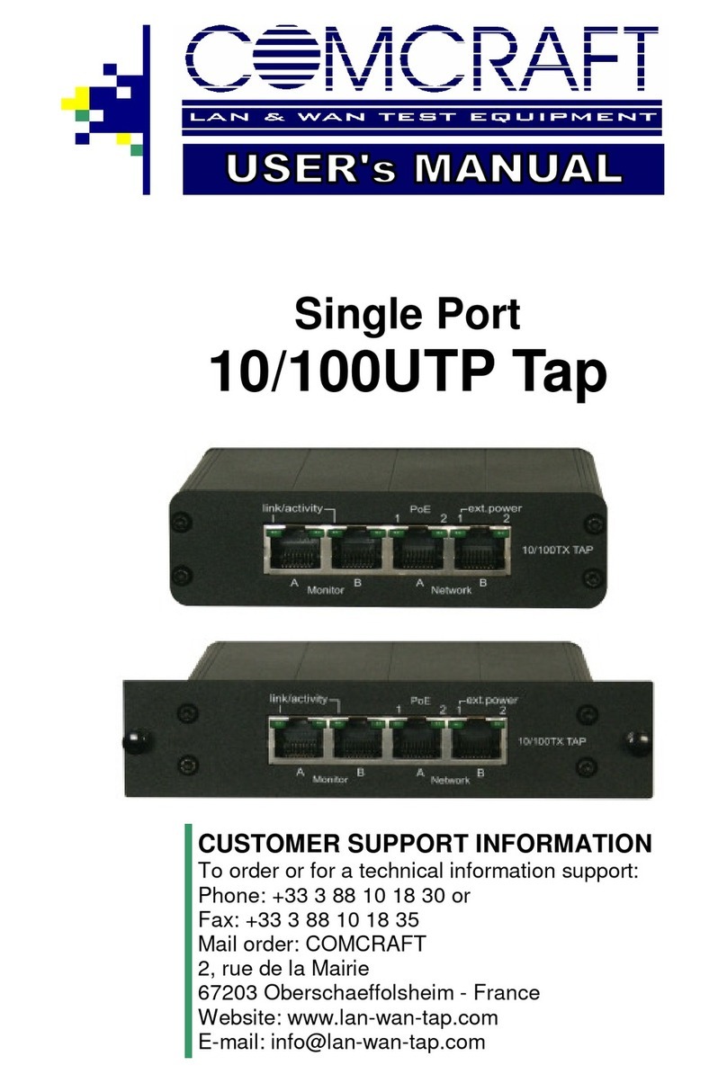 COMCRAFT 100UTP Portable user manual