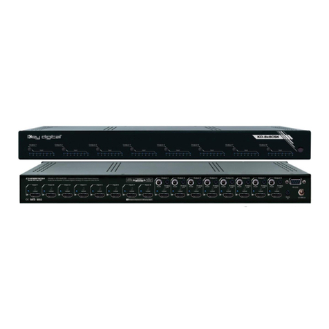 Key Digital KD-4x4CSK User manual
