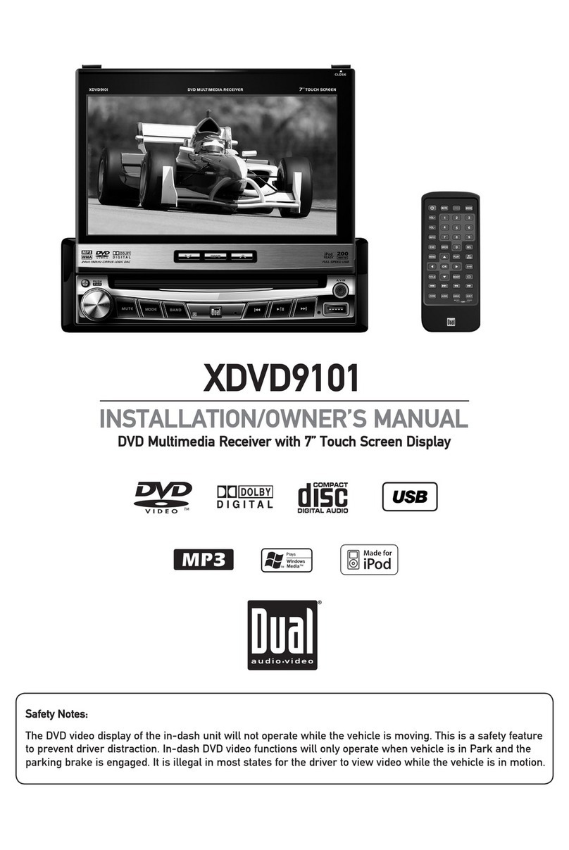 Dual XDVD9101 Operating instructions