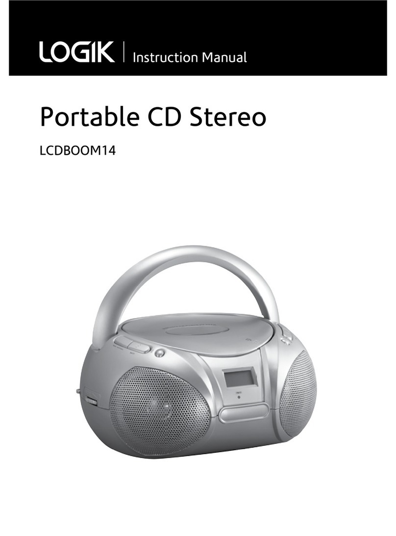 Logik LCDBOOM14 User manual