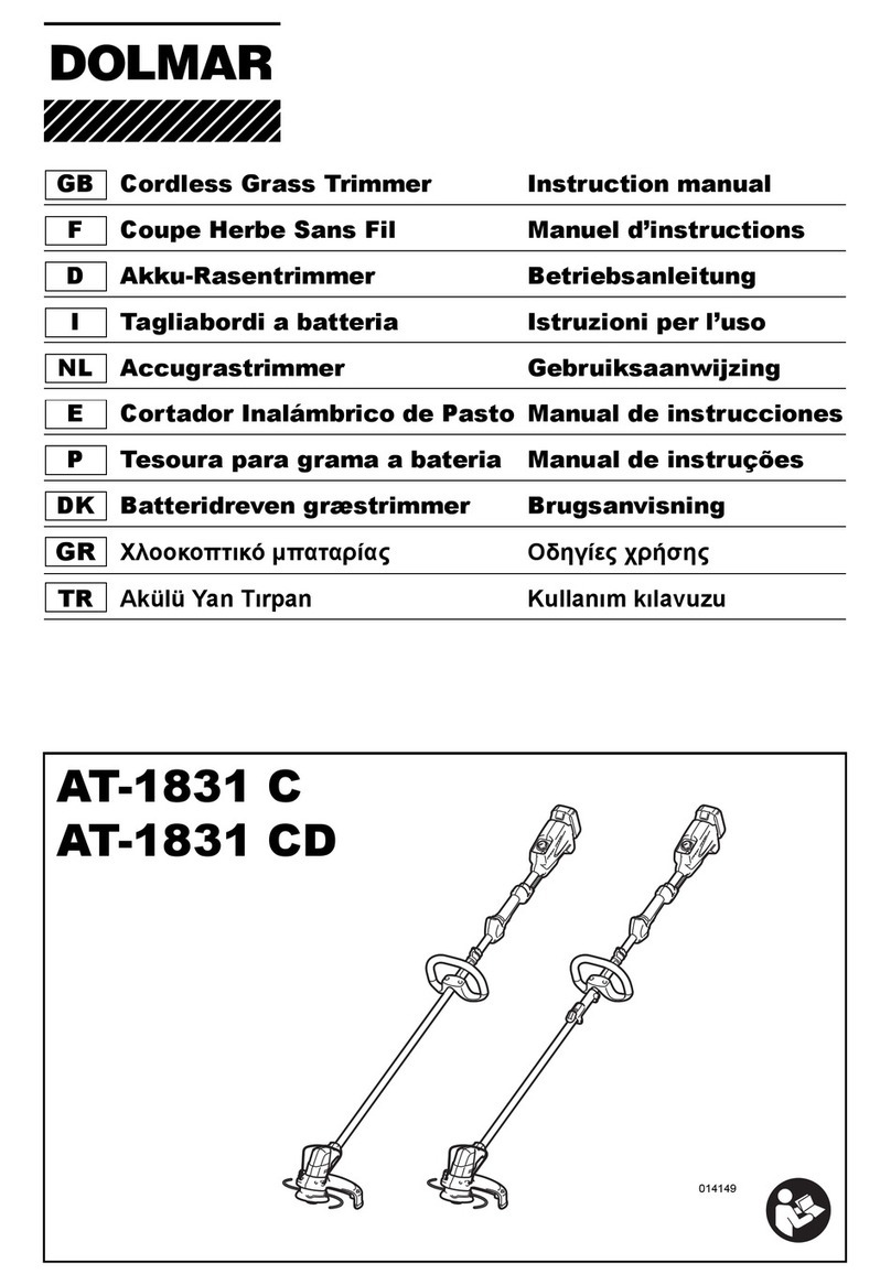 Dolmar AT-1831 C instruction manual