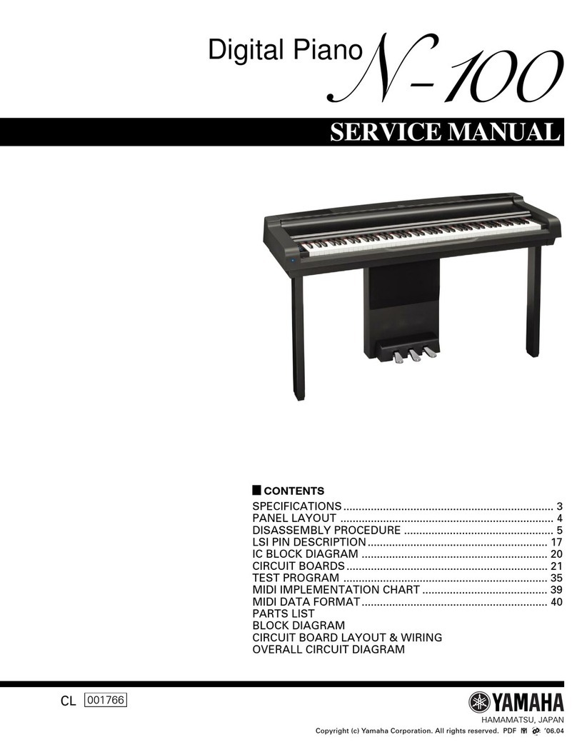 Yamaha N-100 User manual Yamaha N-100 User manual
