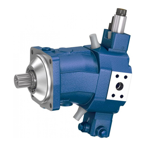 Bosch Rexroth A6VM series 71 User manual