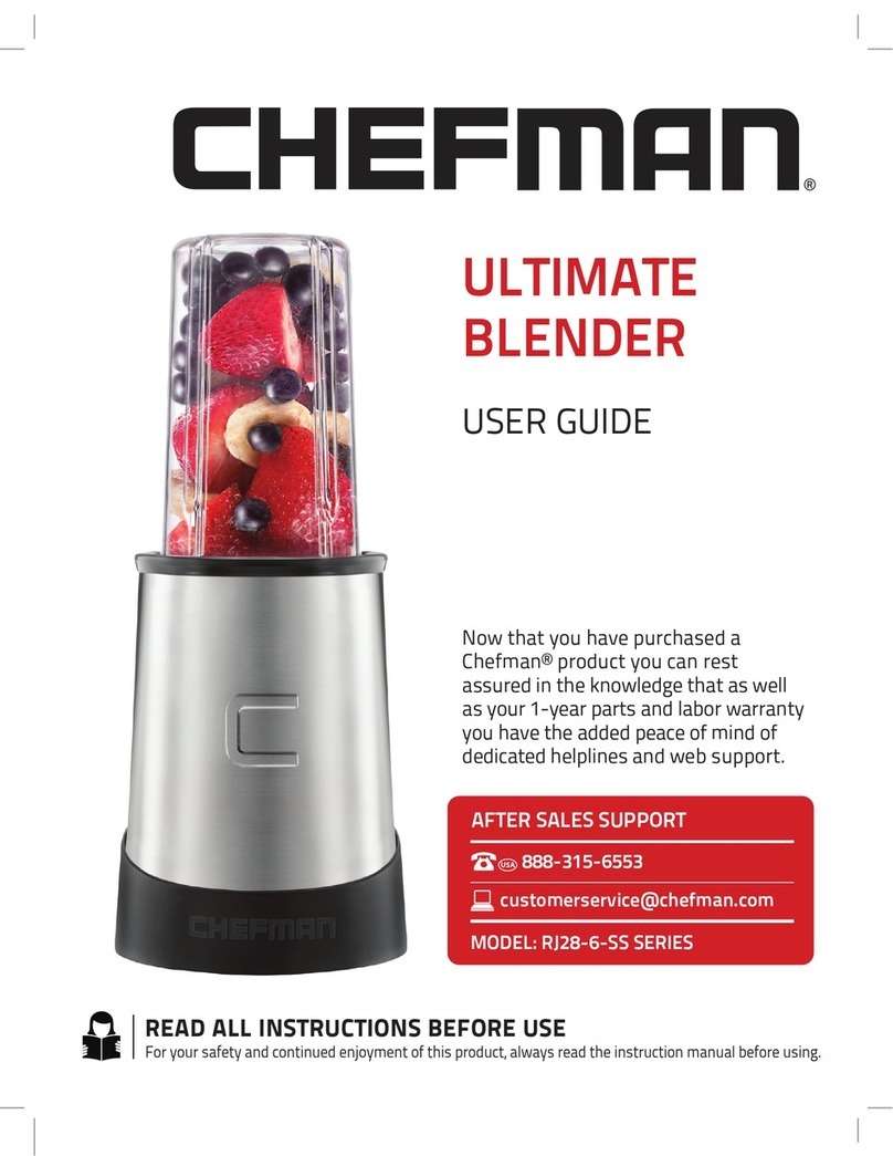 Chefman RJ28-6-SS SERIES user guide