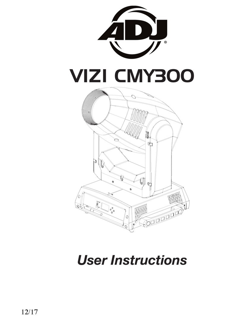 ADJ VIZI CMY300 User manual
