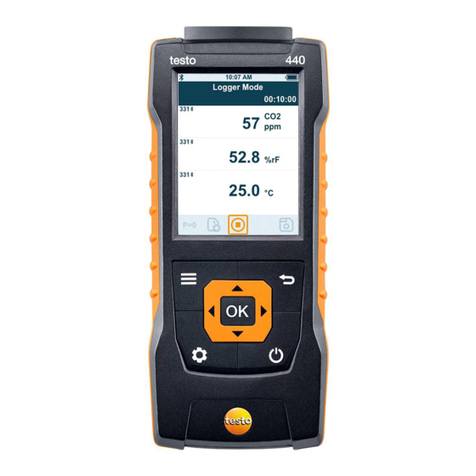 TESTO 440 User manual