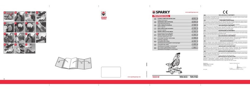 Sparky Group TKN 80D Original instructions Sparky Group TKN 80D Original instructions