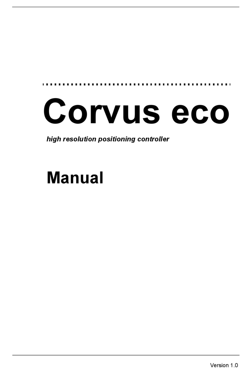 Micos Corvus ECO user manual