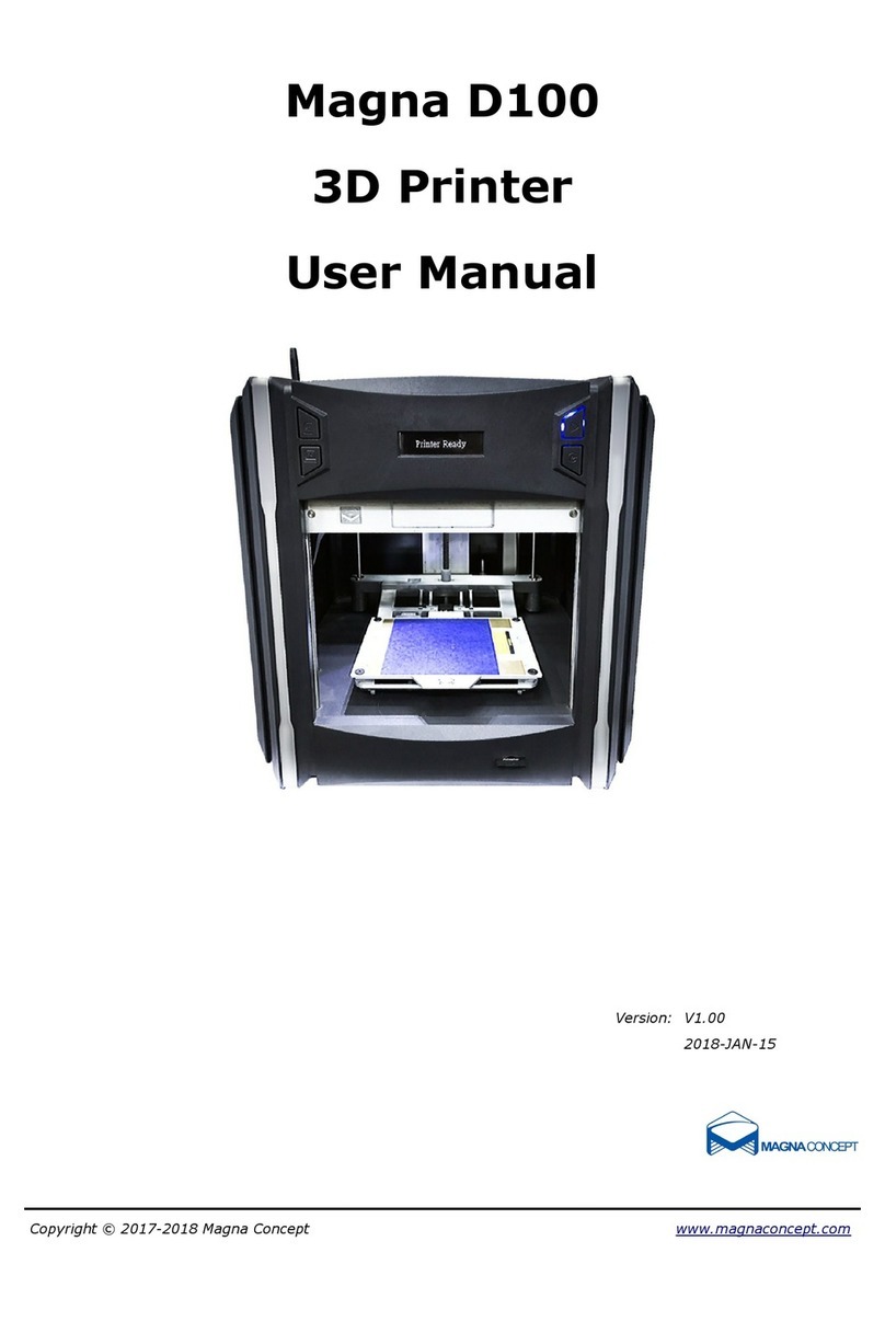 Magna Concept D100 user manual