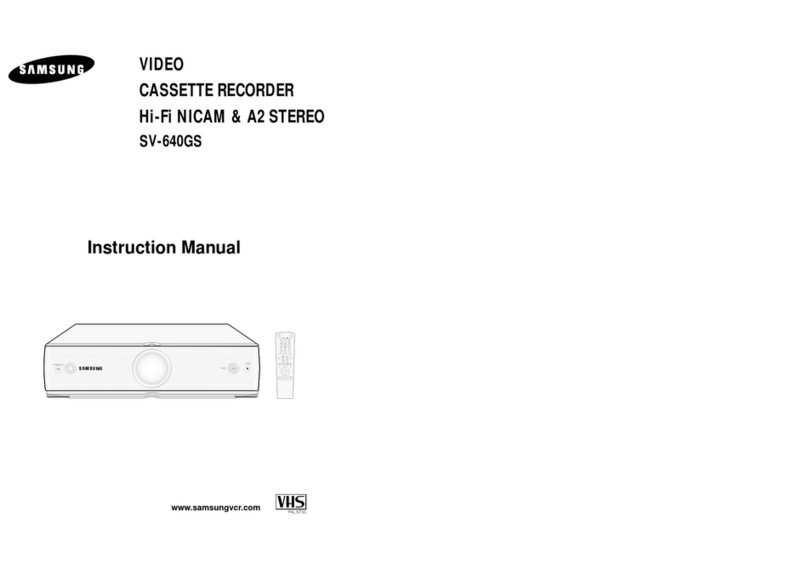 Samsung SV-640GS User manual