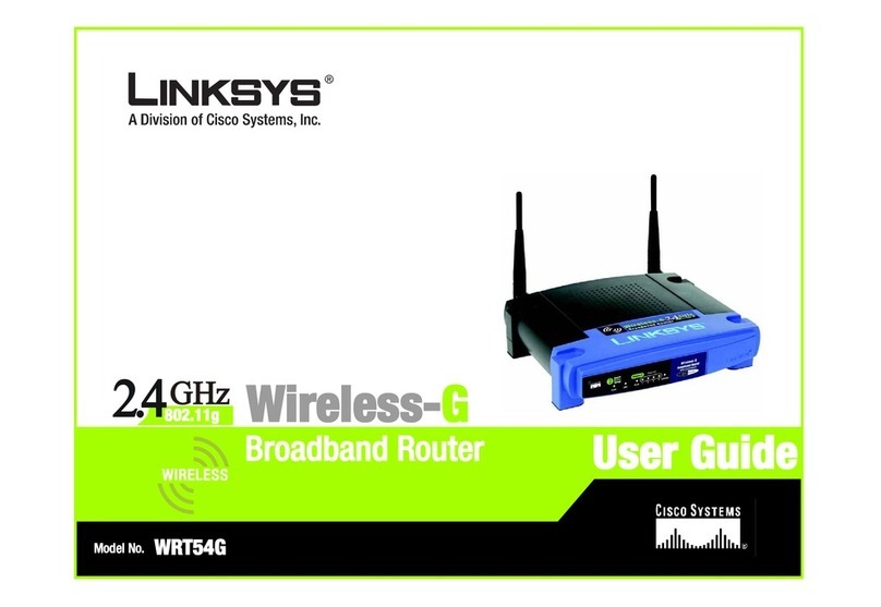 Linksys WRT54G - Wireless-G Broadband Router... user guide