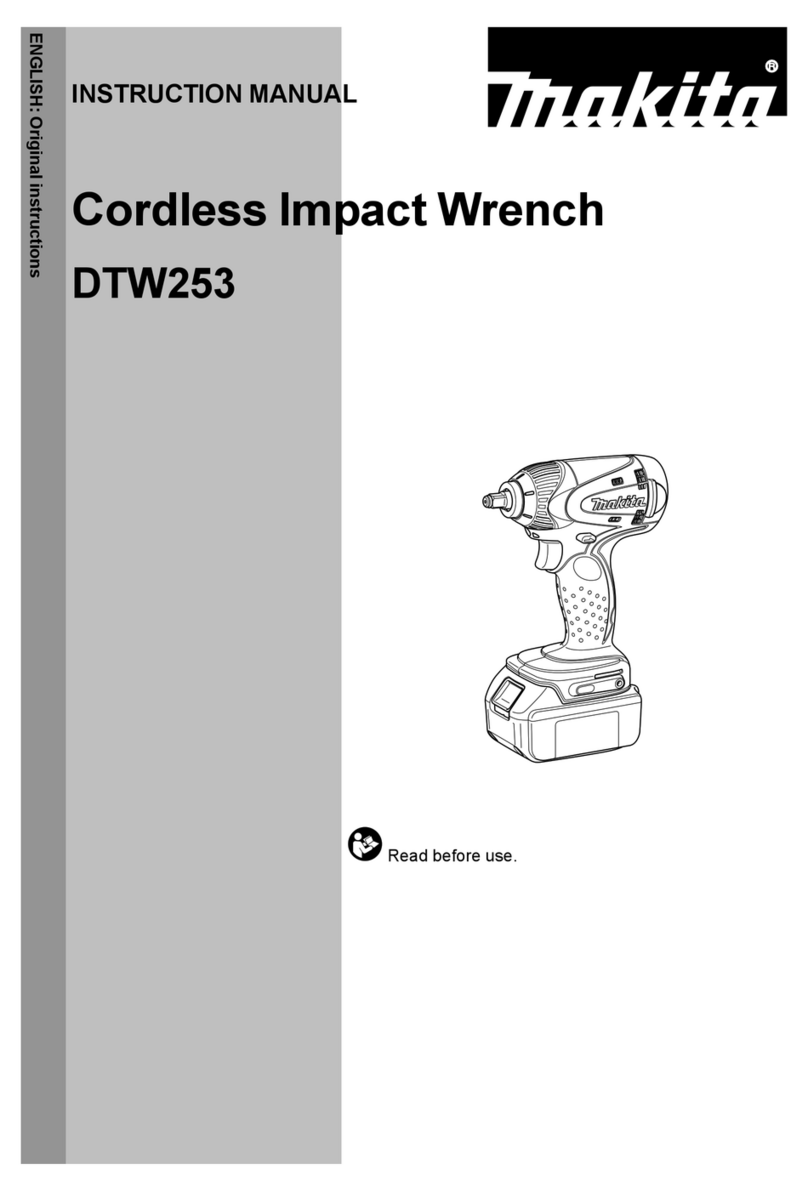 Makita DTW253 instruction manual