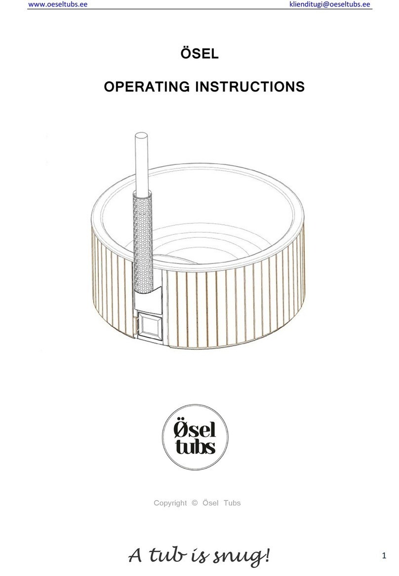 OSEL TUBS OSEL operating instructions