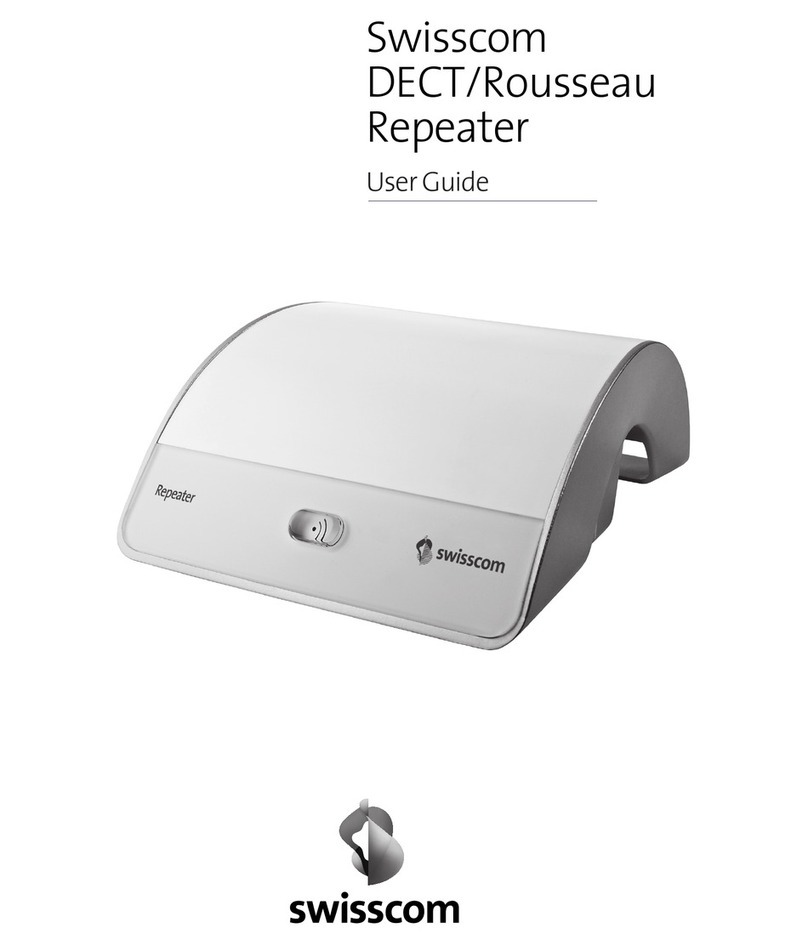 Swisscom DECT/Rousseau user guide