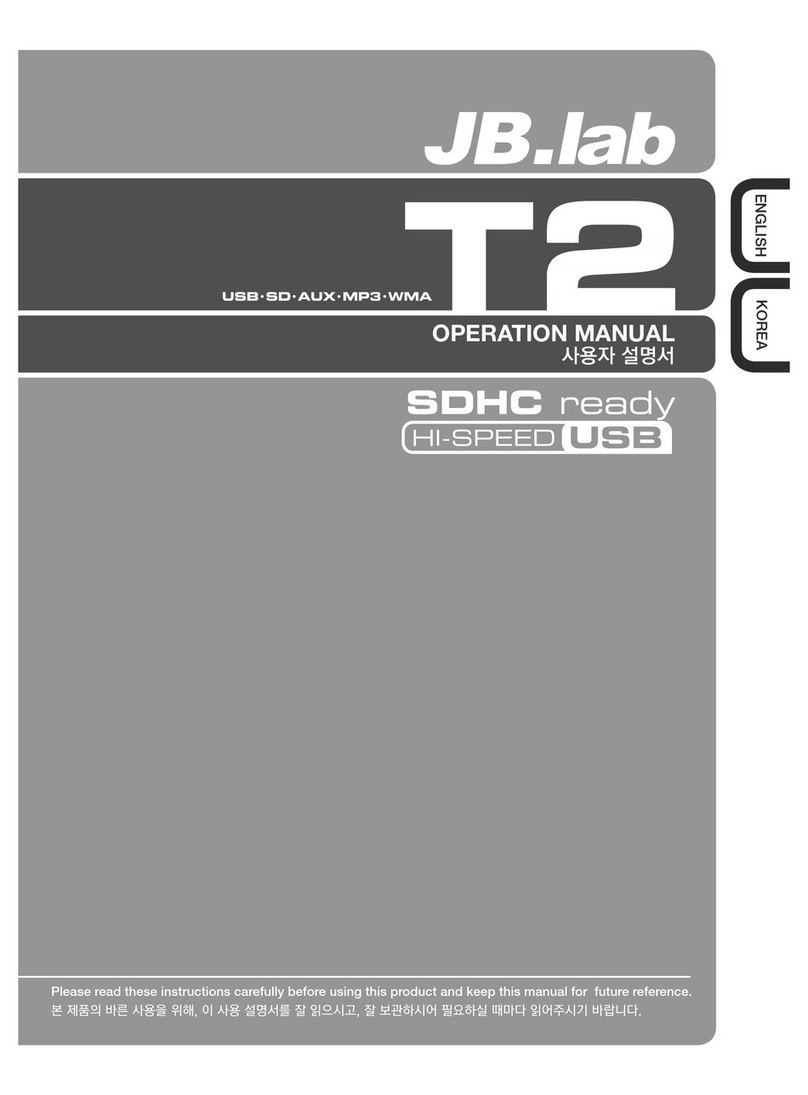 DS JB.lab T2 Operation manual